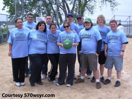 WSYR Team At Kickball Tournament