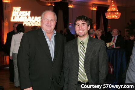 Alex Silverman and Rush Limbaugh, 2008