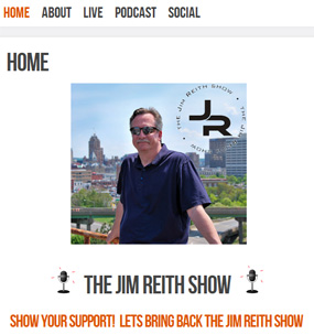 Screenshot of jimreith.com