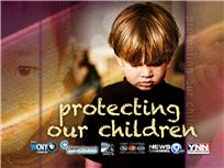 "Protecting Our Children" title slate