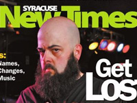 Scott Dixon on Syracuse NewTimes cover, 5/9/12