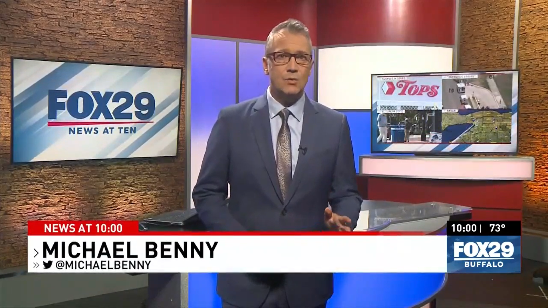 Michael Benny on Fox 29 in Buffalo, 7/18/22